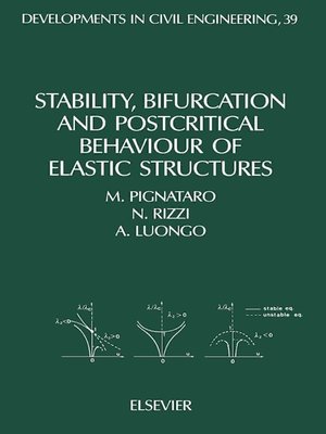 cover image of Stability, Bifurcation and Postcritical Behaviour of Elastic Structures